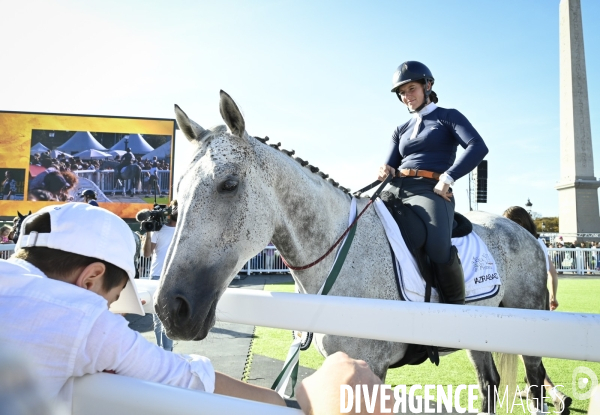 France Galop a inauguré son événement « Les Chevaux à la Concorde ».