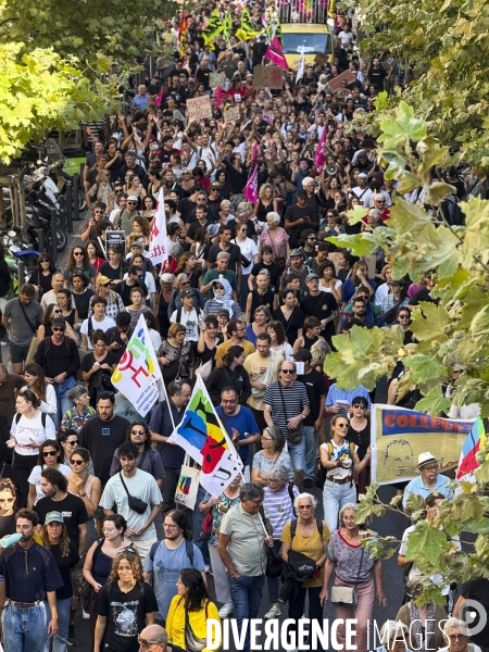 Mouvement  BLOQUONS TOUT  à Marseille