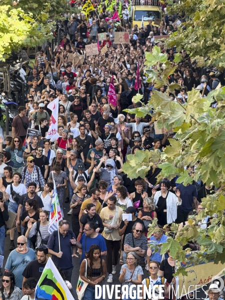 Mouvement  BLOQUONS TOUT  à Marseille