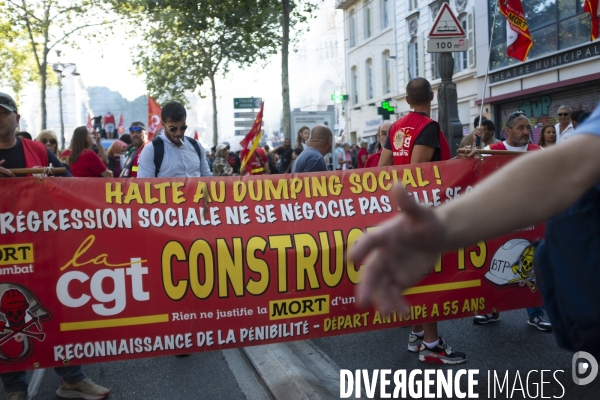 Mouvement  BLOQUONS TOUT  à Marseille