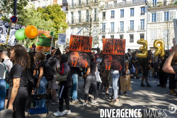 Mouvement  BLOQUONS TOUT  à Marseille