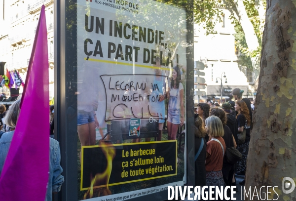 Mouvement  BLOQUONS TOUT  à Marseille