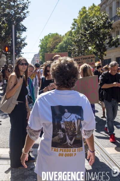 Mouvement  BLOQUONS TOUT  à Marseille