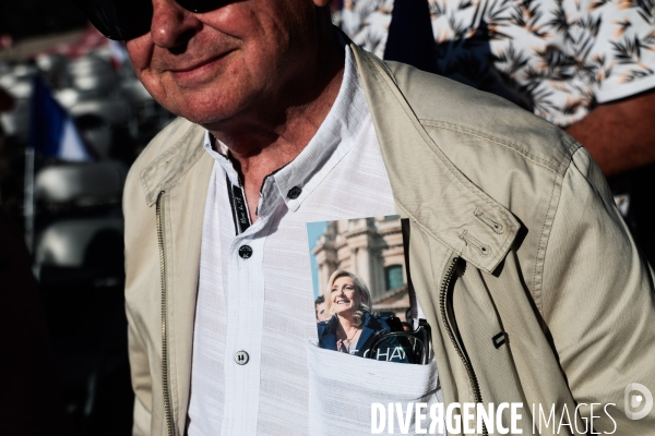 2025 - rentrée politique de marine le pen