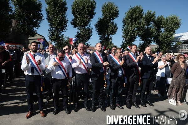 2025 - rentrée politique de marine le pen