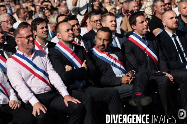 2025 - rentrée politique de marine le pen