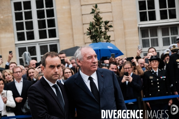 Passation bayrou lecornu