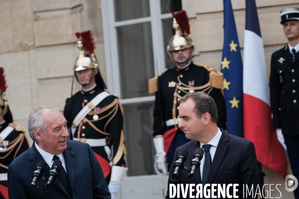 Passation bayrou lecornu