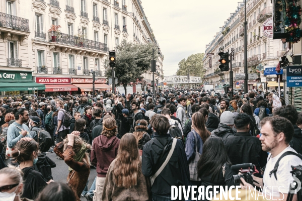 Mouvement du 10 septembre Bloquons tout a Paris