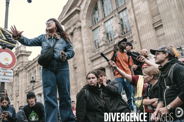 Mouvement du 10 septembre Bloquons tout a Paris
