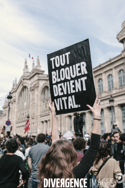 Mouvement du 10 septembre Bloquons tout a Paris