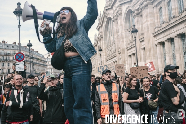 Mouvement du 10 septembre Bloquons tout a Paris