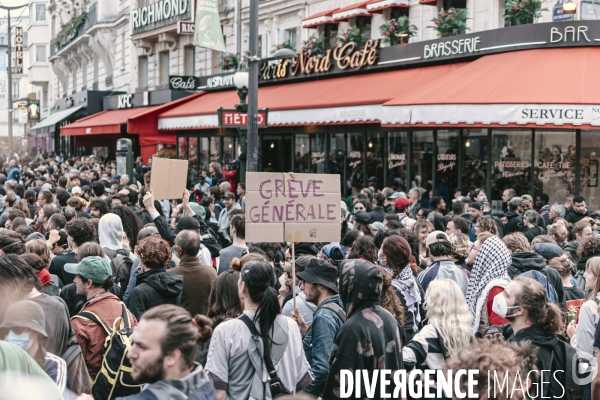 Mouvement du 10 septembre Bloquons tout a Paris