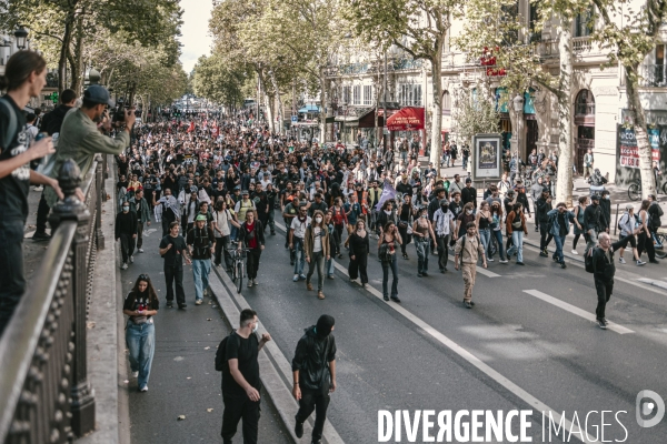Mouvement du 10 septembre Bloquons tout a Paris