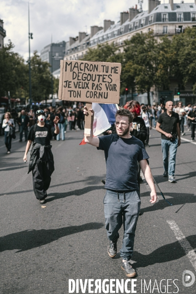 Mouvement du 10 septembre Bloquons tout a Paris