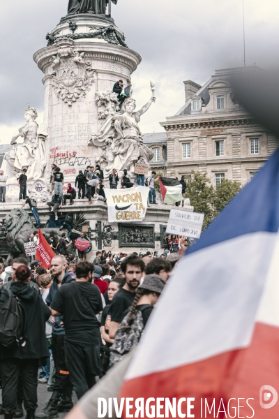 Mouvement du 10 septembre Bloquons tout a Paris