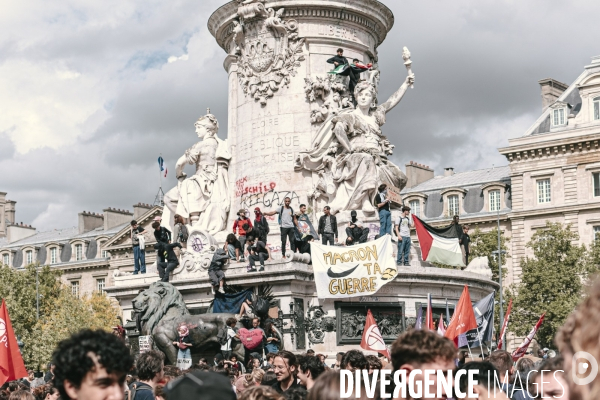 Mouvement du 10 septembre Bloquons tout a Paris