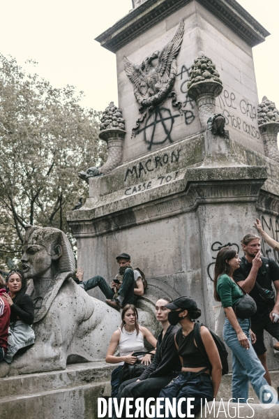 Mouvement du 10 septembre Bloquons tout a Paris