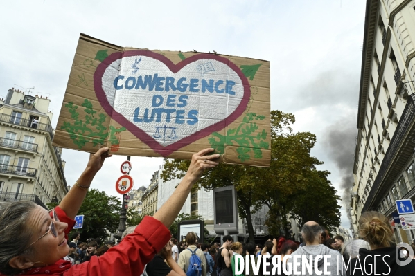 Manifestation   Bloquons tout  , le 10 septembre à Paris