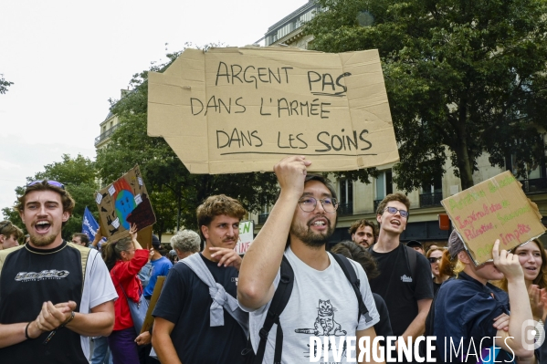 Manifestation   Bloquons tout  , le 10 septembre à Paris