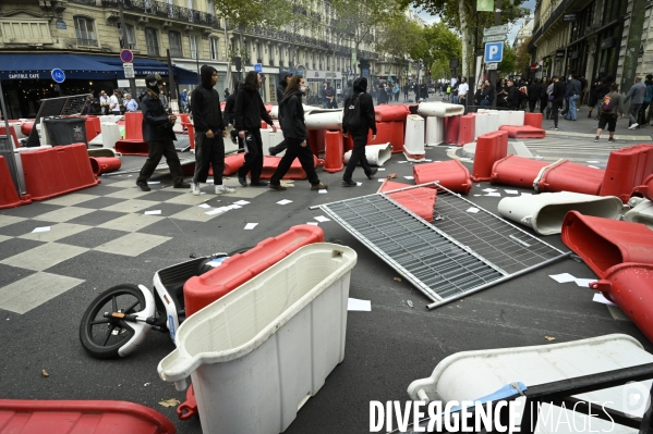 Manifestation   Bloquons tout  , le 10 septembre à Paris