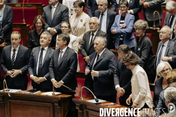 Chute du gouvernement Bayrou