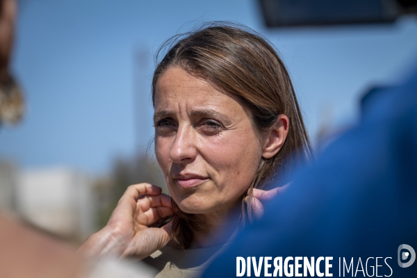Sophie Binet au Memorial de Rivesaltes