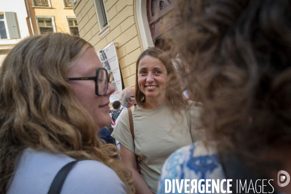 Sophie Binet a Perpignan
