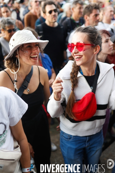 Le public de la fete de l humanite