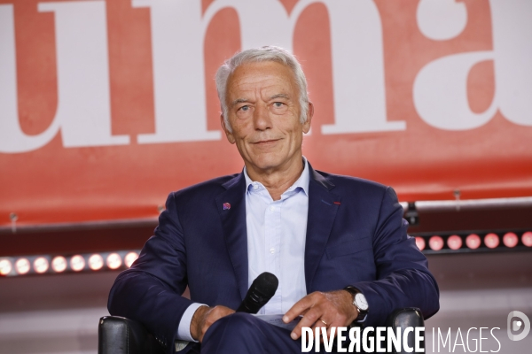 Débat à la Fête de l Humanité entre Patrick MARTIN et Fabien GAY.