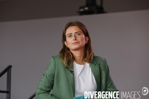 Fête de l Humanité 2025, débat avec Marine Tondelier