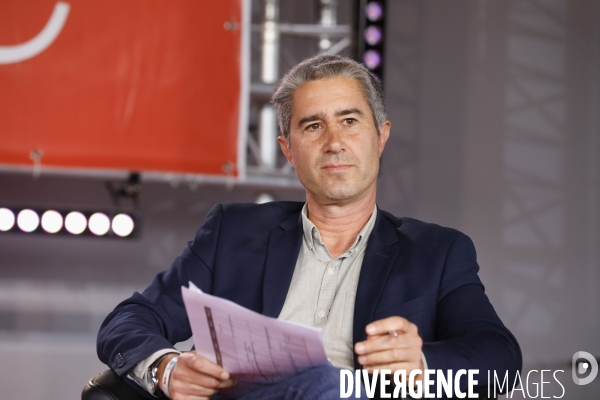 Fête de l Humanité 2025, débat avec François RUFFIN