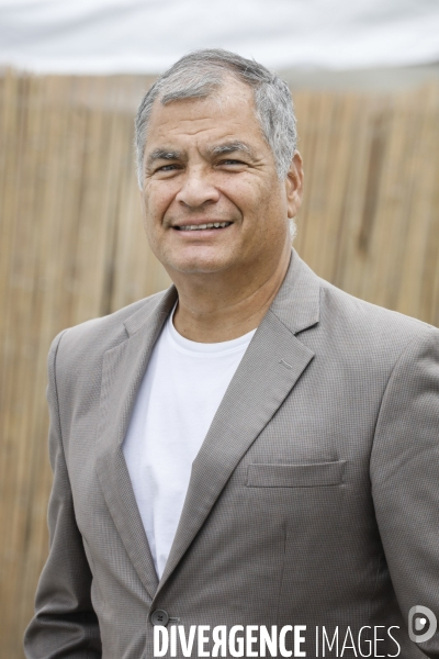 Rafael CORREA à la Fête de l Humanité 2025