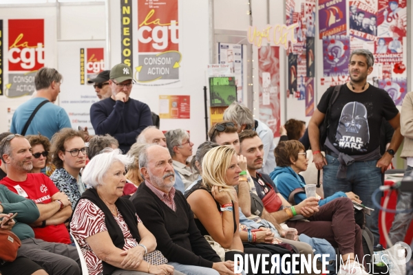 Débat sur la Sécurité Sociale au Forum Social à la Fête de l Humanité