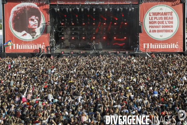 Concert de GIMS à la Fête de l Humanité 2025