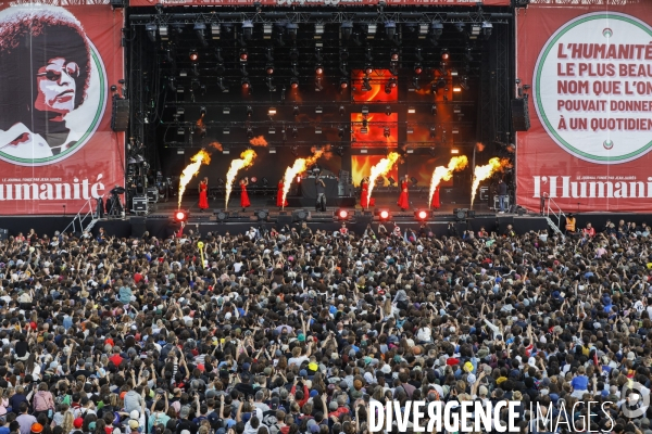 Concert de GIMS à la Fête de l Humanité 2025