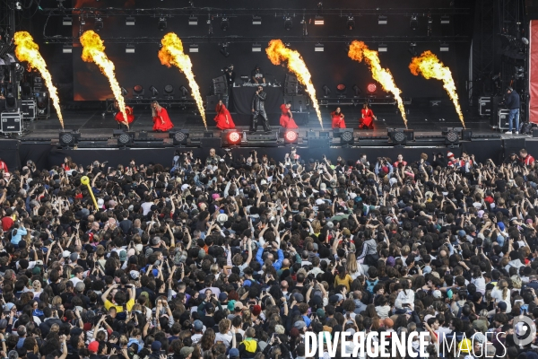 Concert de GIMS à la Fête de l Humanité 2025