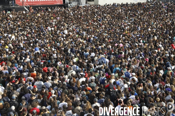Concert de GIMS à la Fête de l Humanité 2025