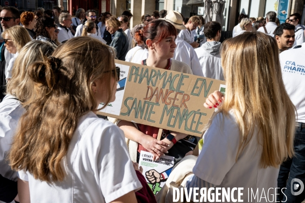 Greve des pharmaciens Dijon