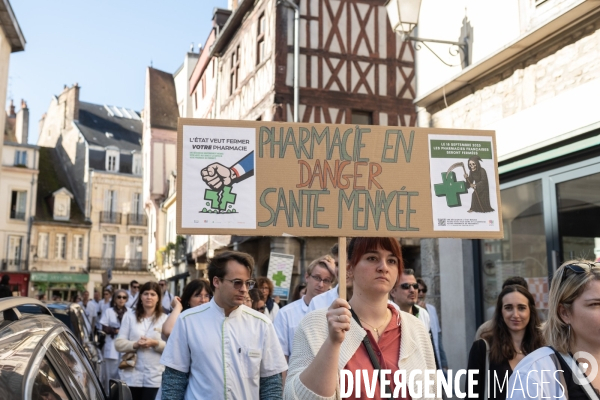 Greve des pharmaciens Dijon