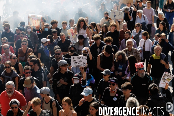 Manifestation du 18 septembre à Nantes