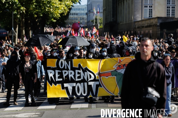 Manifestation du 18 septembre à Nantes