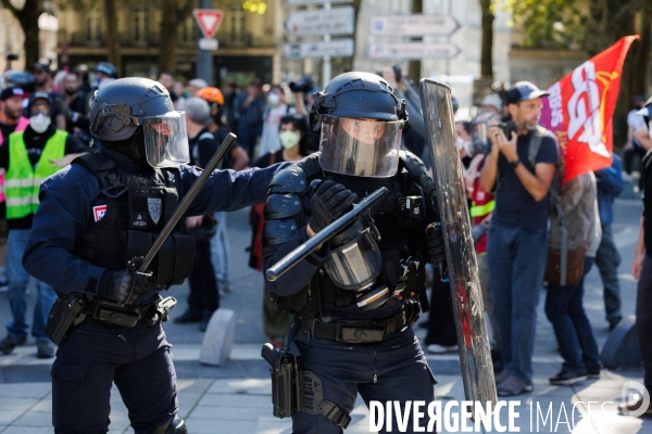 Manifestation du 18 septembre à Nantes