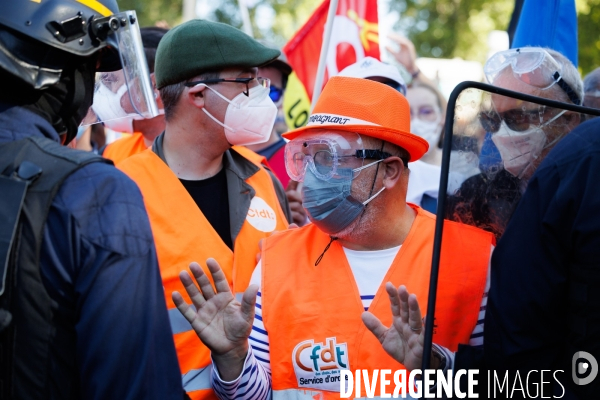 Manifestation du 18 septembre à Nantes