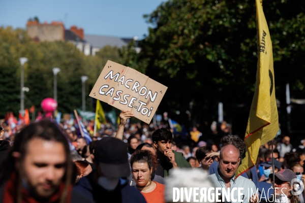 Manifestation du 18 septembre à Nantes