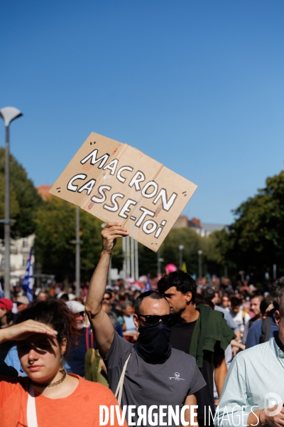 Manifestation du 18 septembre à Nantes