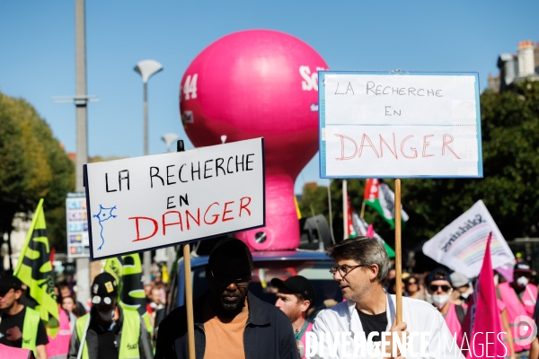 Manifestation du 18 septembre à Nantes