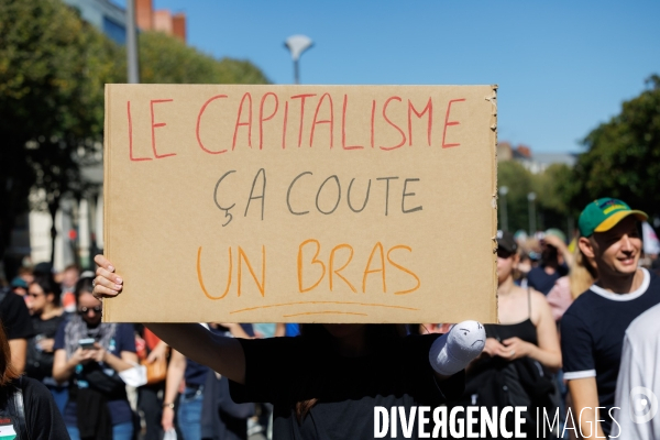 Manifestation du 18 septembre à Nantes