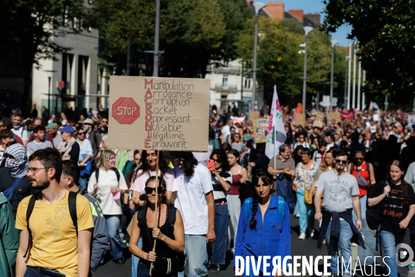 Manifestation du 18 septembre à Nantes