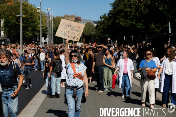 Manifestation du 18 septembre à Nantes